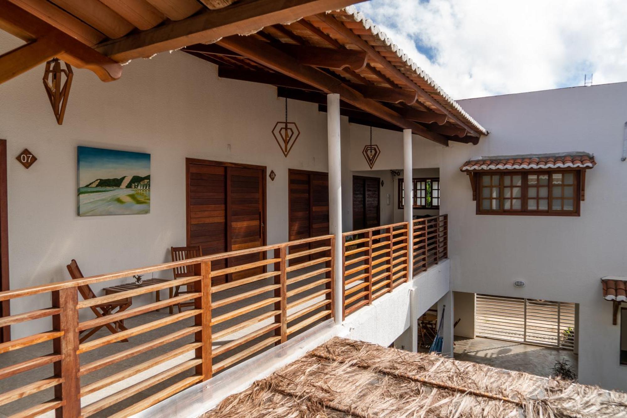 Boas Ondas Pousada Bed and Breakfast Praia de Pipa Exteriör bild